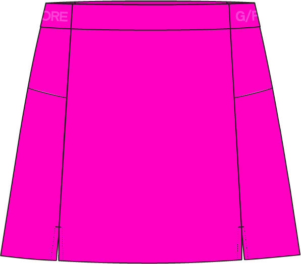 Knockout A-line 16in Skort