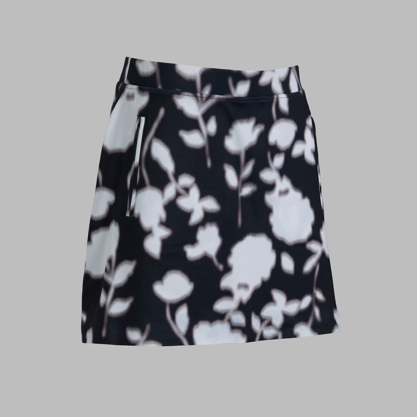 Blurred Floral Tech Skort