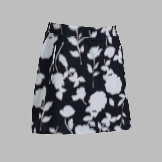 Blurred Floral Tech Skort