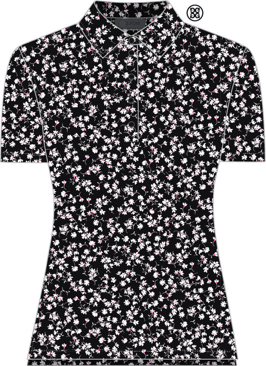 Ditsy Floral Tech Polo