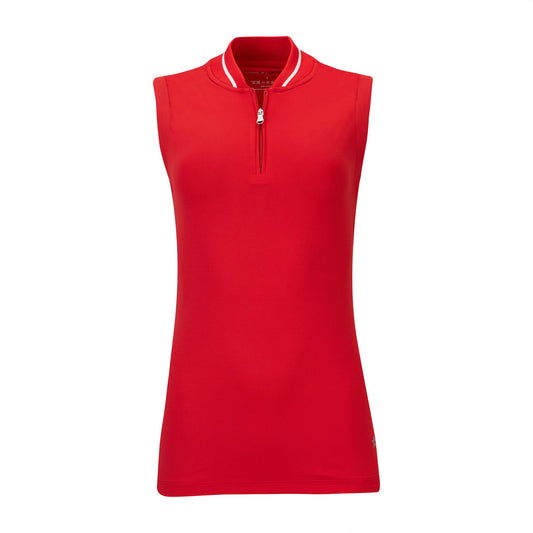 Maddie Sleeveless Polo