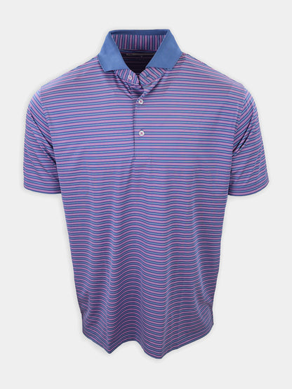 Moby Striped Jersey Polo