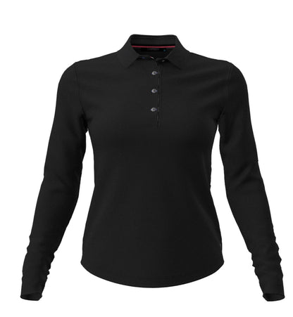 Scarlet Long Sleeve Polo
