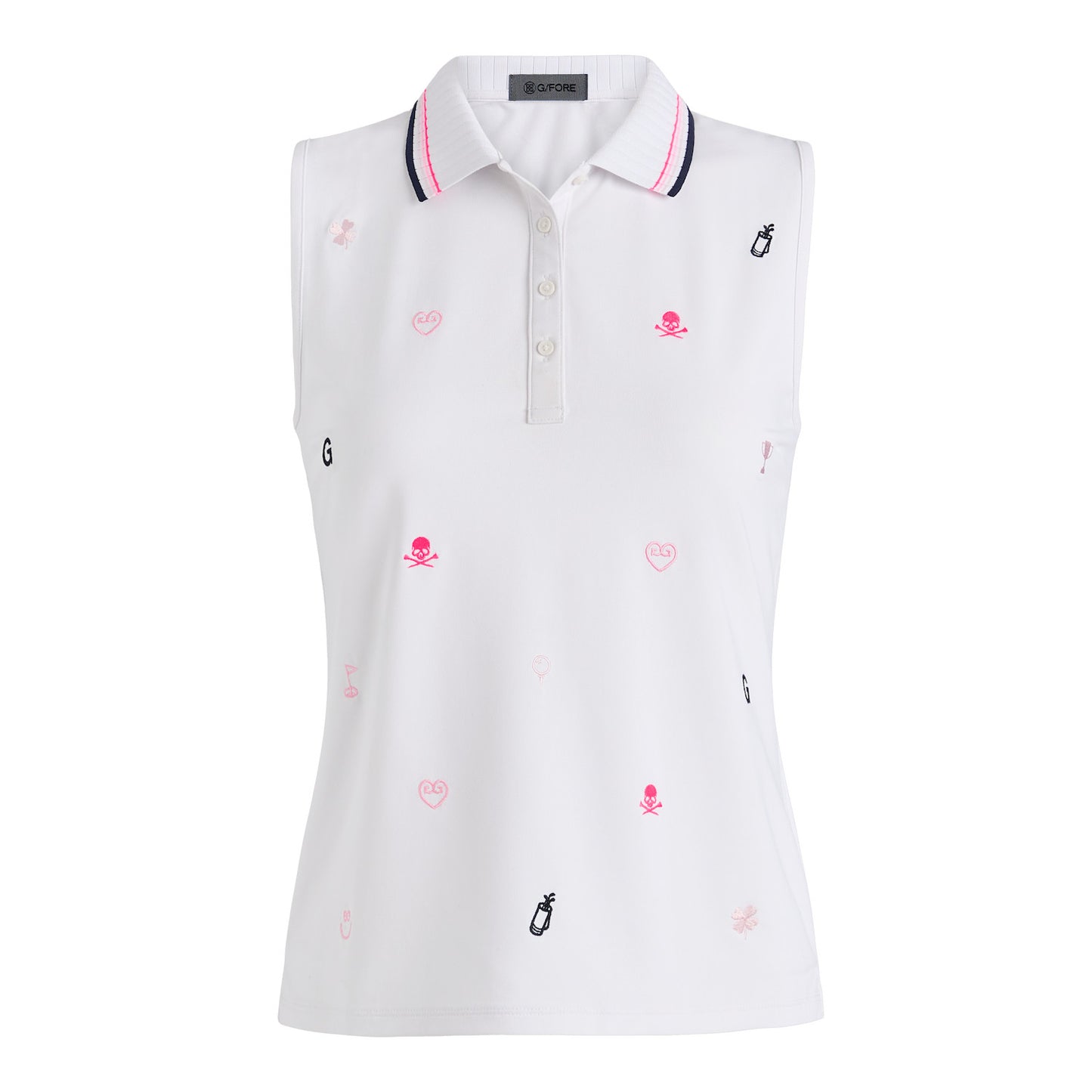 Tech Pique Polo Sleeveless